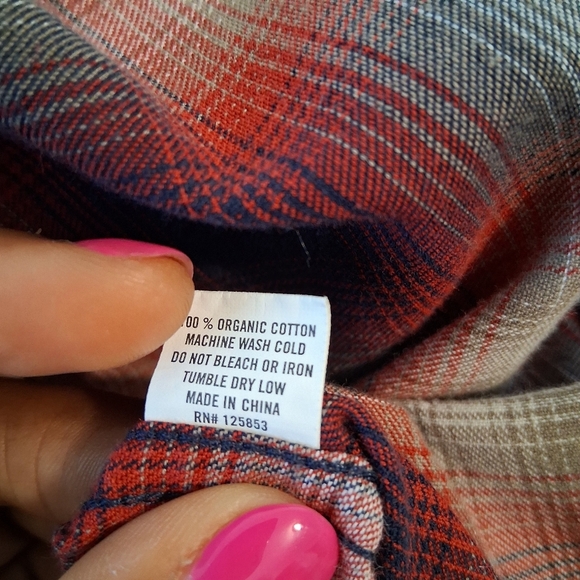 Taylor Stitch The California in Red Shadow Plaid Size 42 Large - Picture 3 of 10